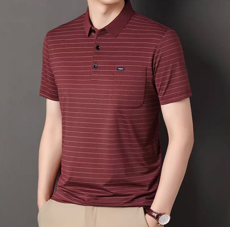 Eclipse Threadline Polo Oversized T-Shirt