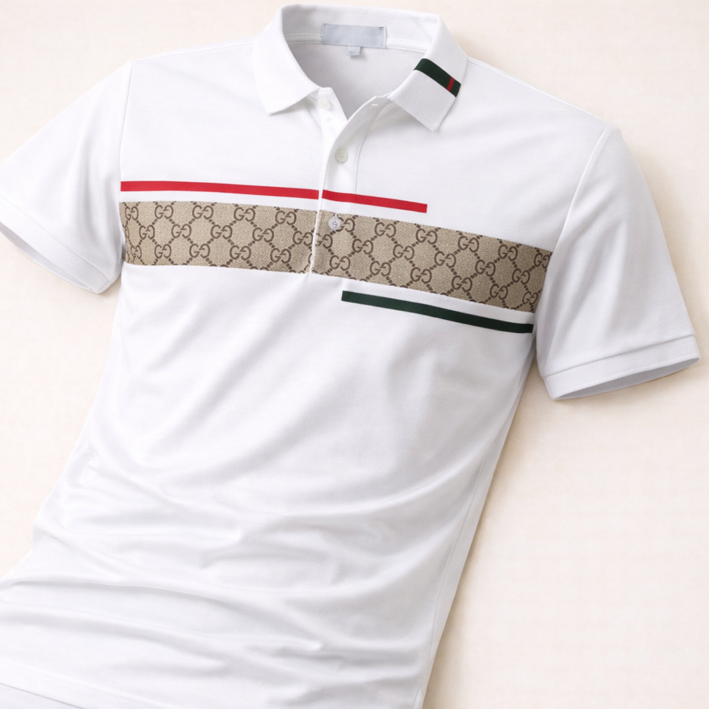 Elitmark Accentbound Polo Oversized T-Shirt