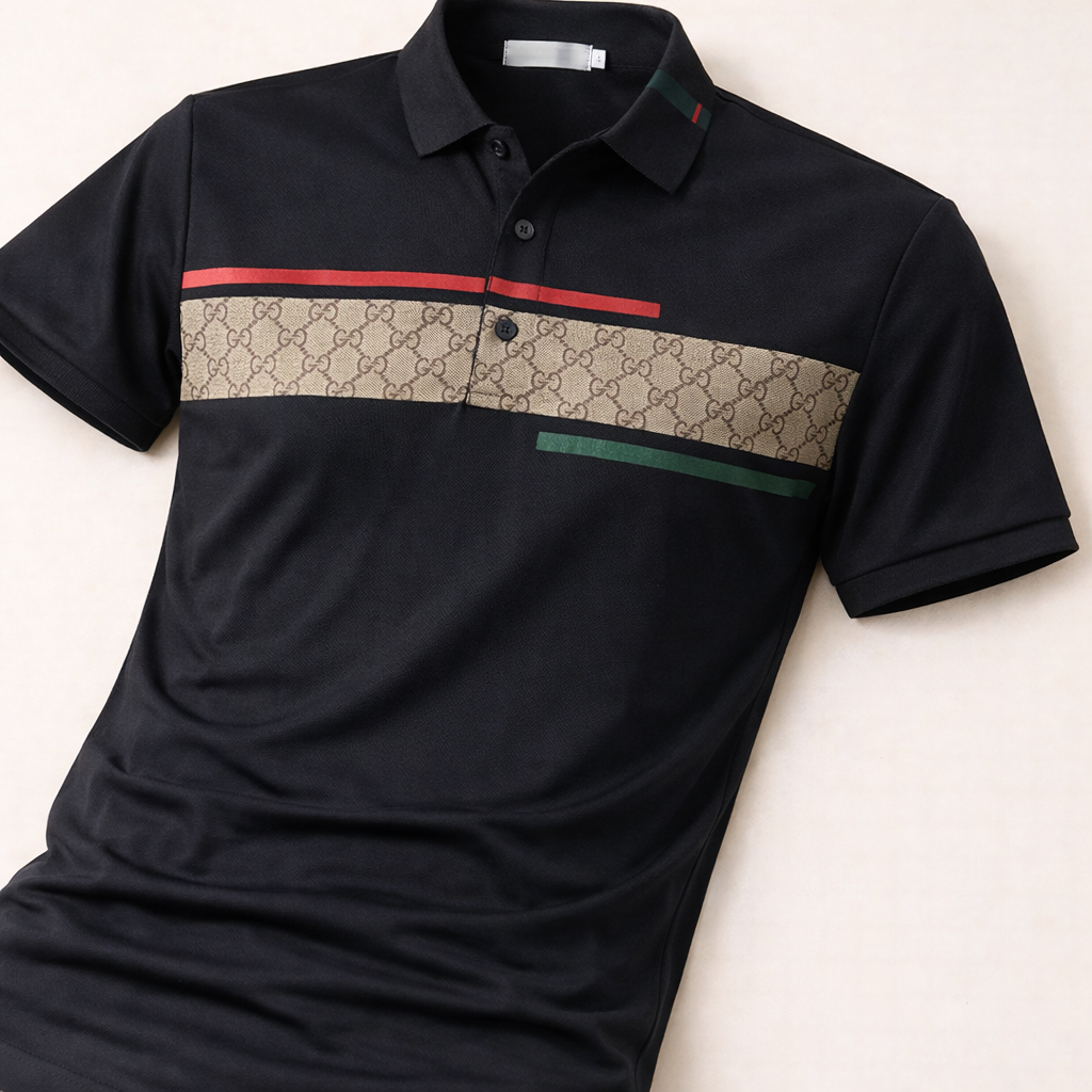 Elitmark Accentbound Polo Oversized T-Shirt