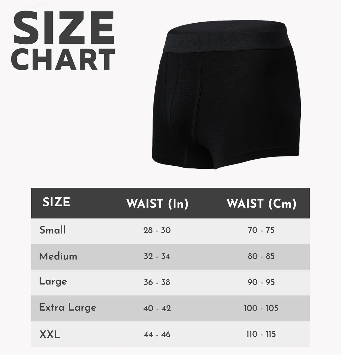 Heelium Bamboo Underwear Trunk For Men - Pack of -10